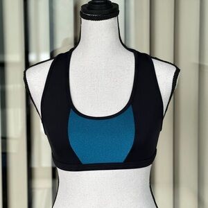 Black and Blue Sports Bra